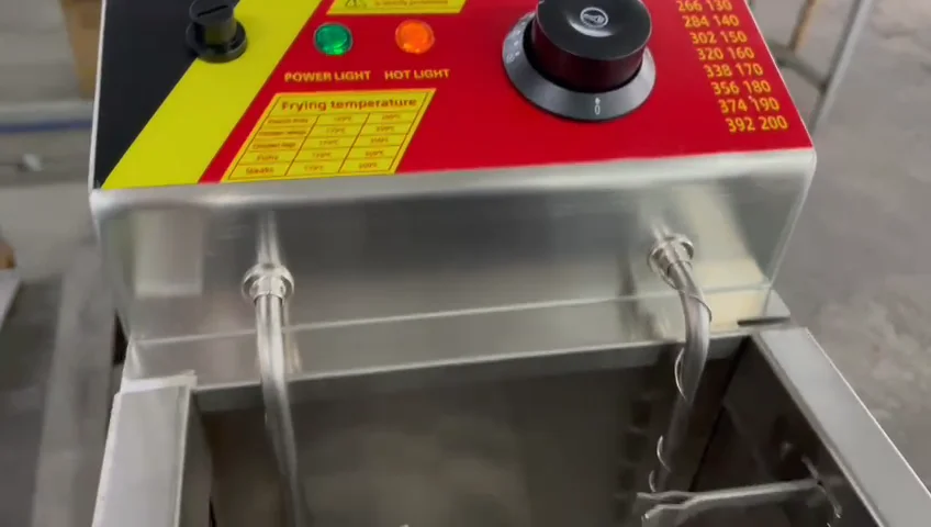 Source Electric Corn Dog Deep Fryer Hot Dog Fryer Clips Machine on 