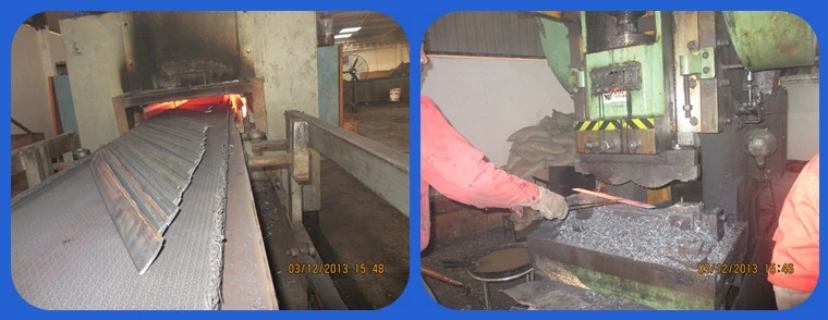 Customized Oilfield API Standard Welded Spiral Vane Solid Rigid Centralizer Fixed for Oilfield