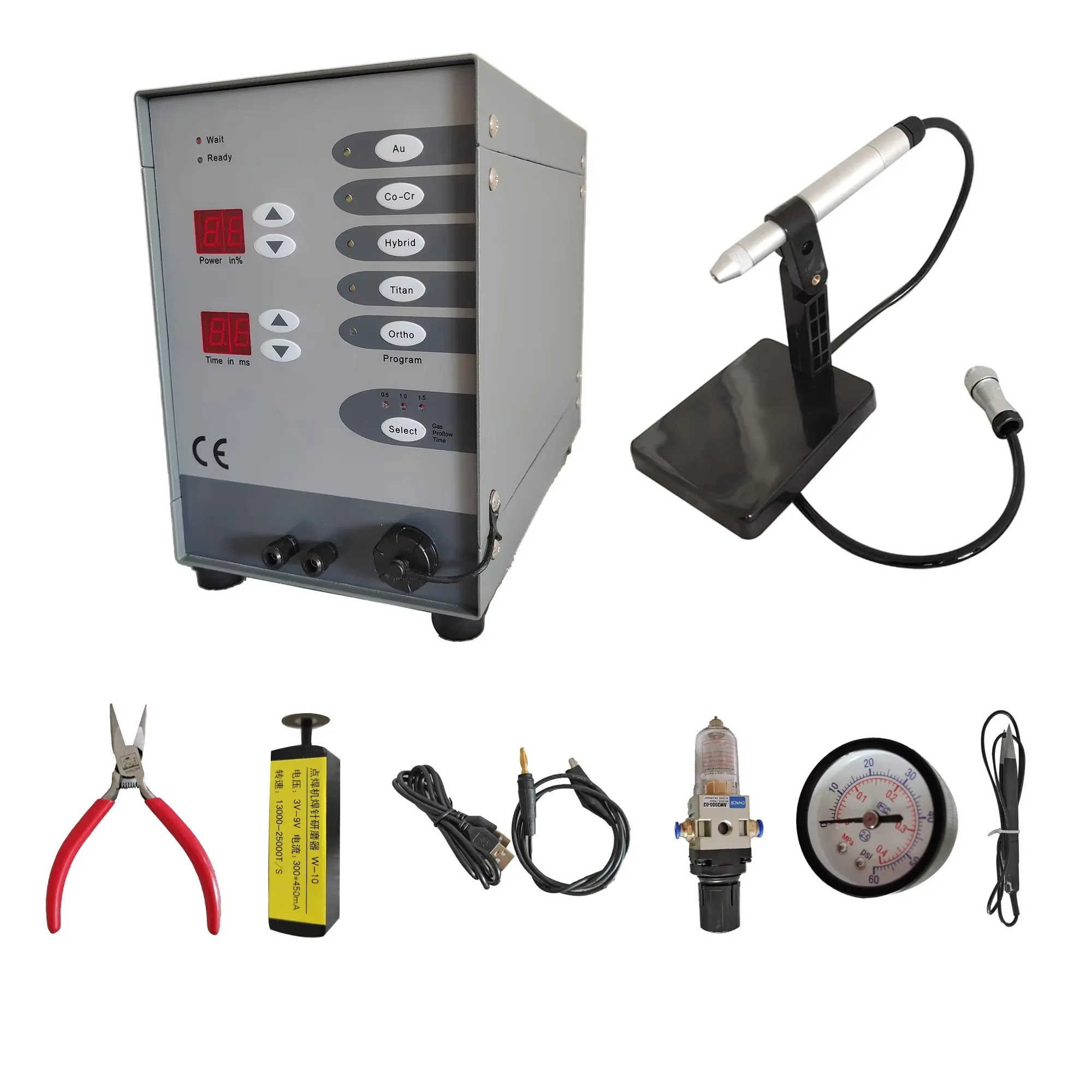 TEBAK Portable  Spot Welding Machine Gold and Silver Jewelry Argon Arc Welding Machine Jewelry-specific Welding Equipment