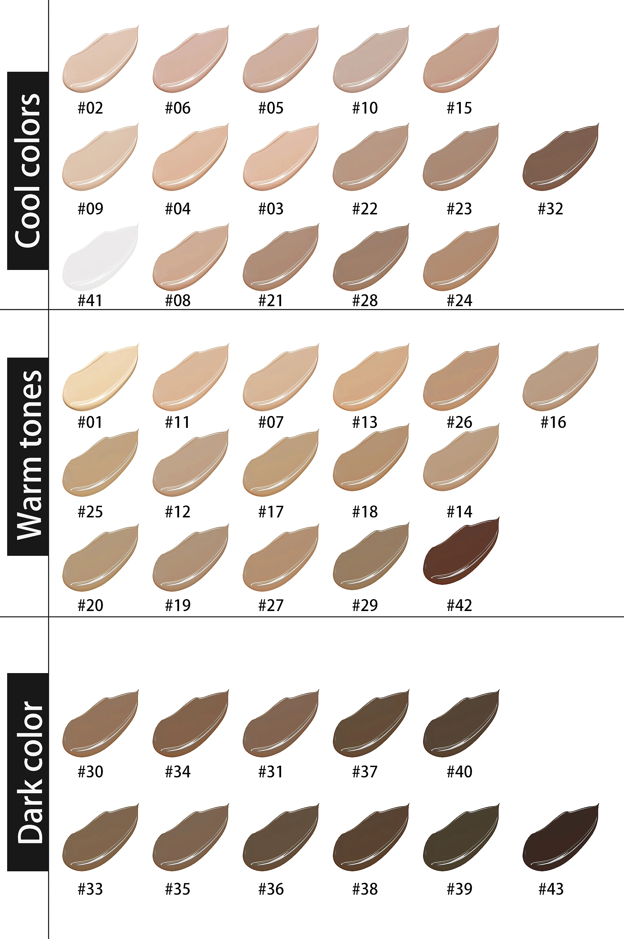 Матовая водостойкая Жидкая основа под макияж с полным покрытием и логотипом заказ