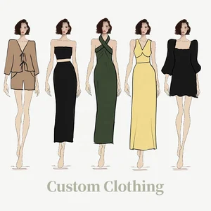 Factory Custom OEM Women Design High Quality Summer Dress Maxi Blouse Pants Set Fashion Wear BSCI  Manufacturer ISO9001