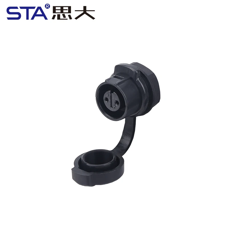 IP67/IP68 Waterproof 2/3/4/5/6/7/8 Pin Industrial Aviation Circular Connector LP12 Male Female Square Flange Panel Mount Socket