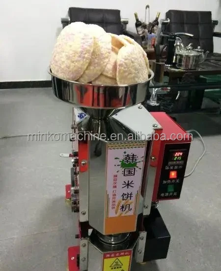Automatic Cracker Making Machine Korean Rice Cake Magic Pop Maker ...