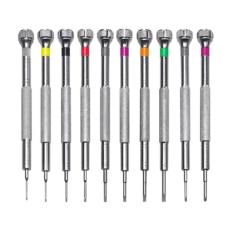 Compra 2 Unids Reloj Destornillador Para Tornillo H Mira Bisel Banda Correa  Herramienta De Reparación Hoja De Doble Cabeza 1.0mm 1.5mm Herramientas  Barato | Entrega Rápida Y Calidad | Es.Dhgate
