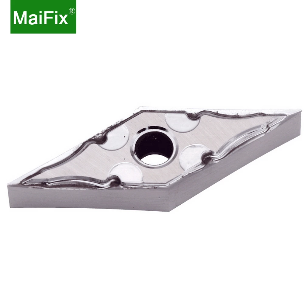 
Токарный станок с ЧПУ Maifix VNMG160404 160408, пластины VNMG, Алмазный карбидный резак, алюминиевая обработка, токарные вставки 