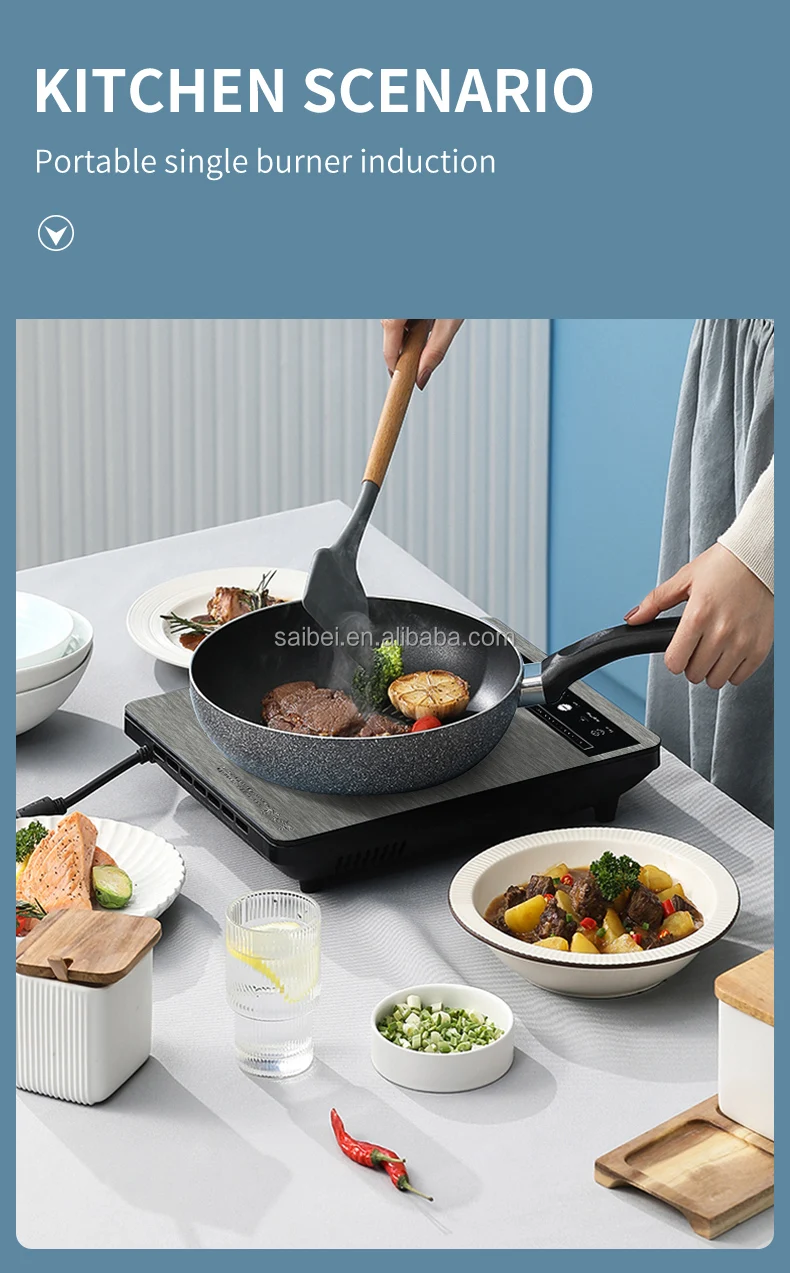 High Power 5000w Commercial Induction Cooker Single Burner Induction