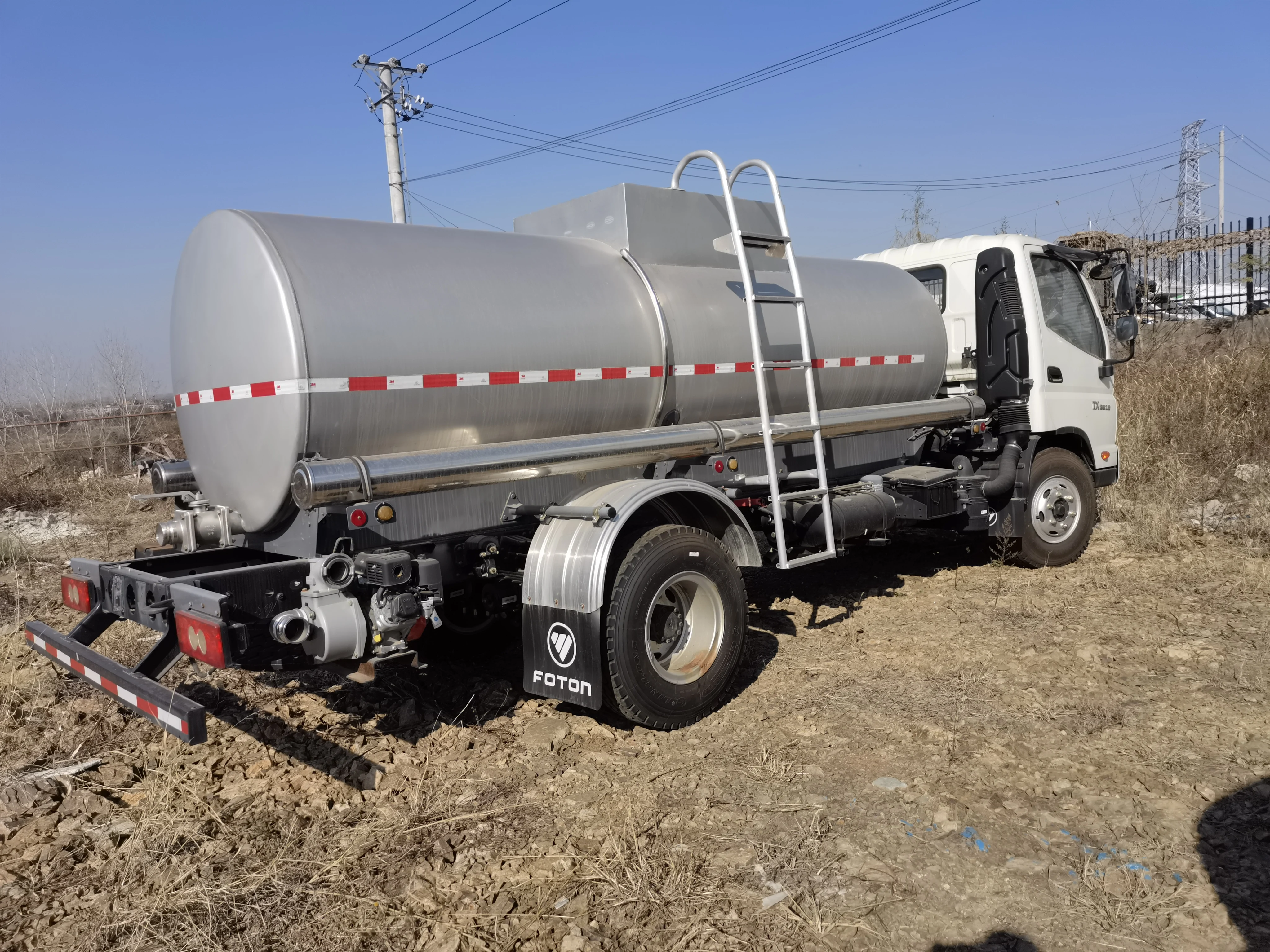 Foton Aumark 10 куб. М., резервуар для воды, грузовик, транспортное средство для перевозки жидкости, левый привод, новый, в наличии, Лучшая цена