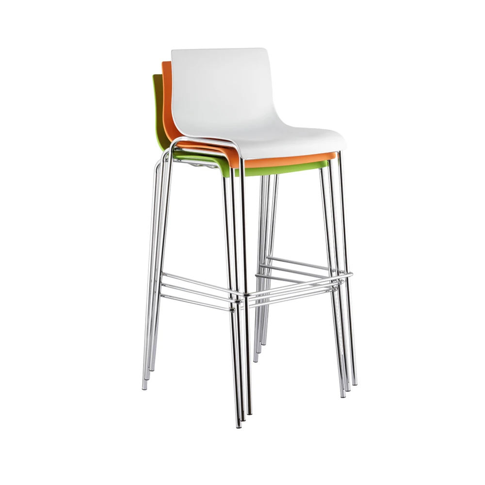 Qshbc11 Party Event High Bar Chair Counter Stool Stacking Plastic Bar