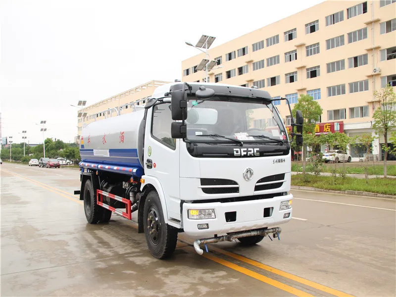 Tender 6000L 7000L 10000L Water Tank Truck Mobile Water Tanker Transport Truck