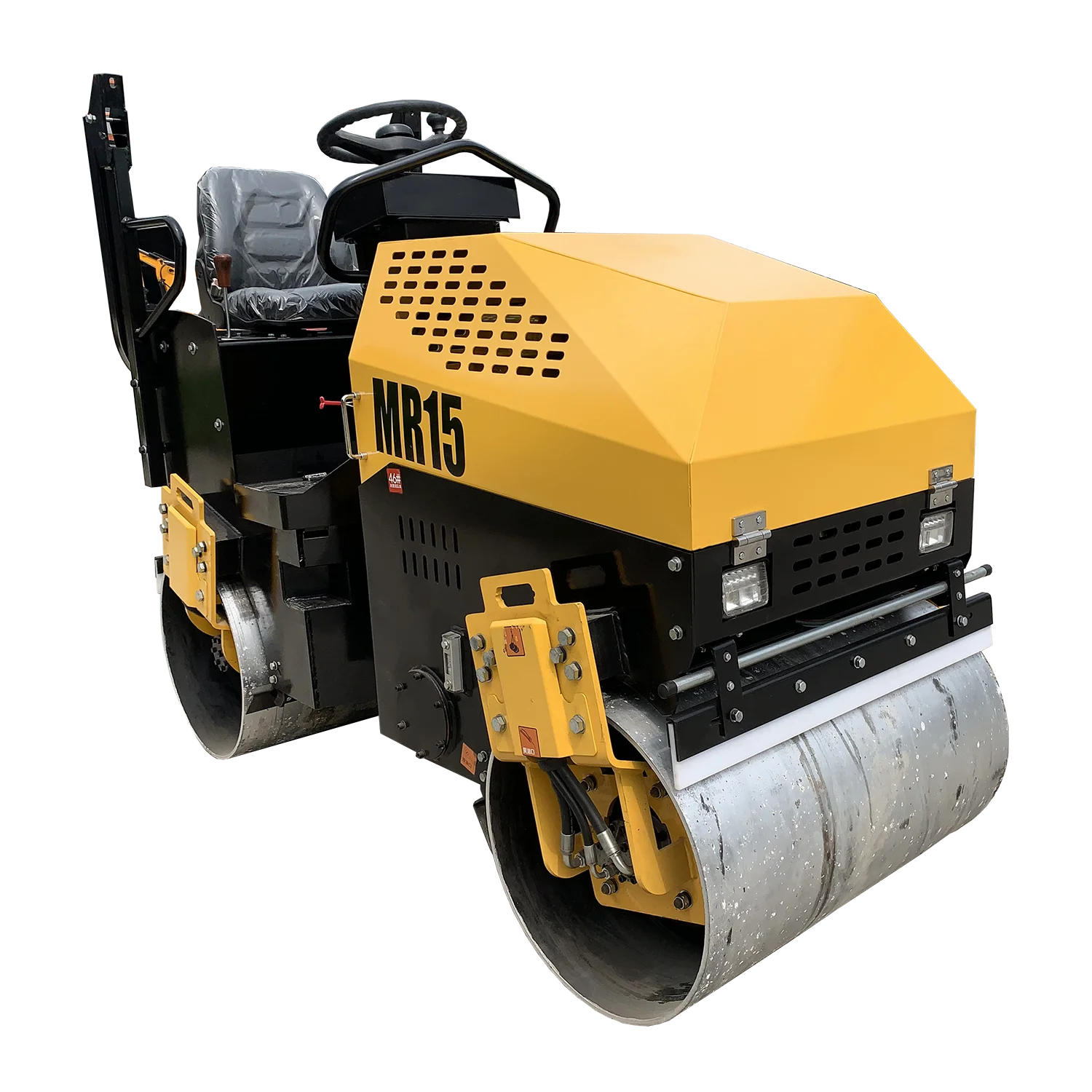 Горный подъемный Вибрационный дизельный асфальтовый дорожный каток 1 тонный маленький гидравлический двойной барабан