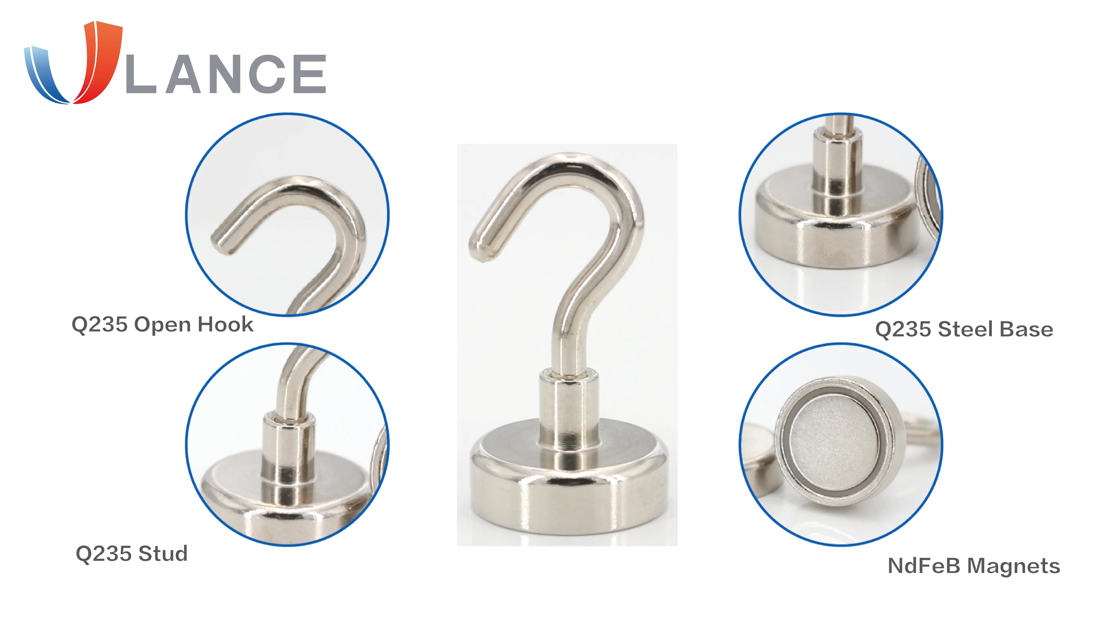 Ndfeb Pot Super Strong Hooks Holder Metal Cup