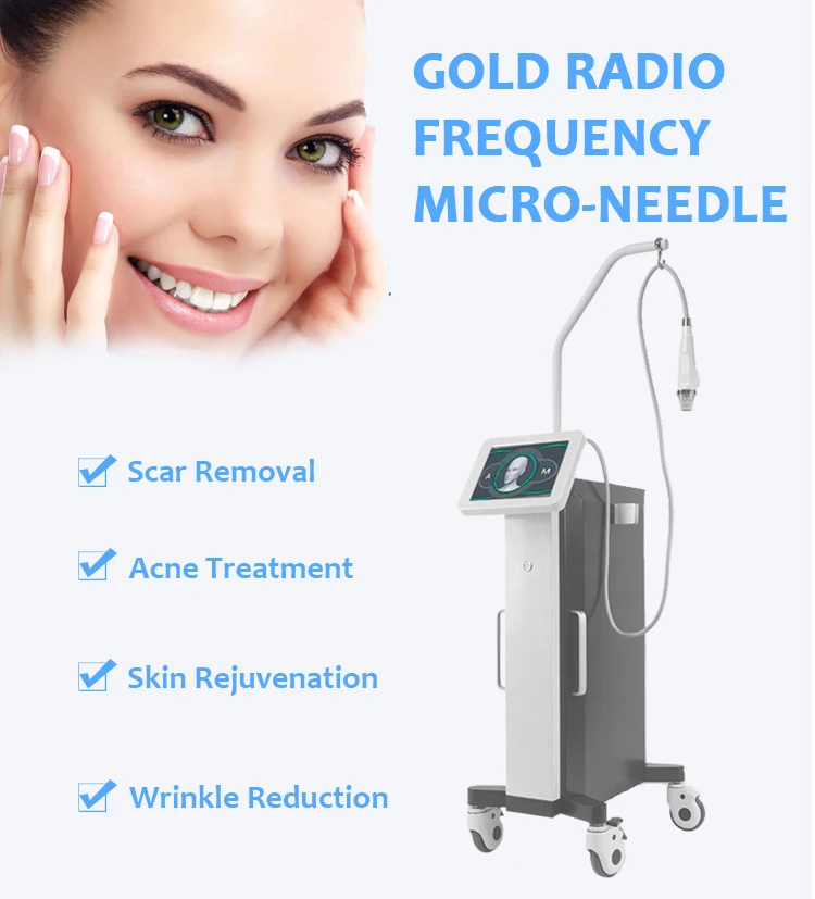 Vertical Secret Microneedle Fractional RF Machine For Scar Removal Skin Care
