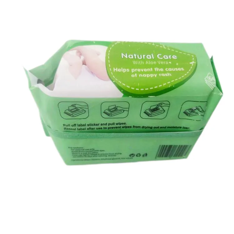 Soft One-Use Non-Woven Wet Wipes for Baby's Hand Cleaning Water-based One-Time Cleansing Towels