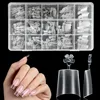 Puntas de Uñas de Gel Suave Francés