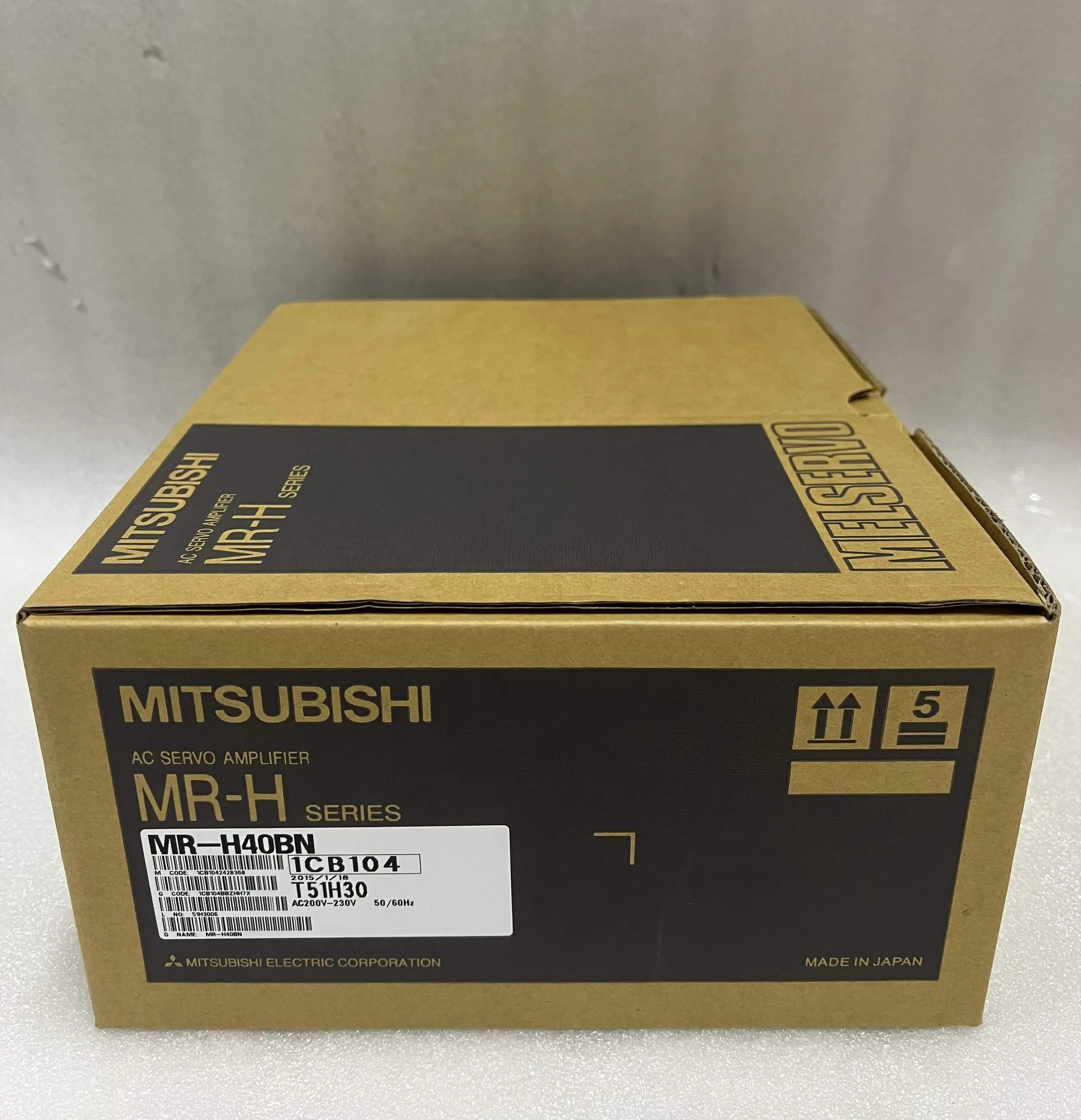MITSUBISHI AC Servo Amplifier MR-H40BN MITSUBISHI AC Servo Amplifier MR-H40BN