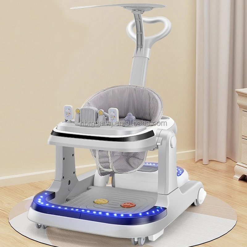 Height Adjustable Multi-functional Baby Electric Walker / Electric Baby Walker with Remote Control