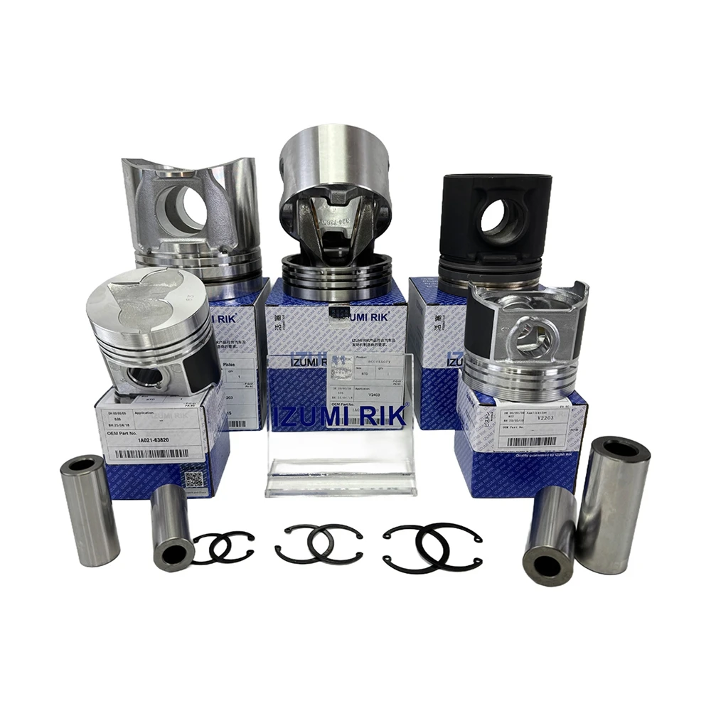 IZUMI RIK S250 S300 S330 Piston for Bobcat Industrial Engine Parts