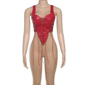 Dropshipping 2026 Wholesale Hot Sexy Fashion Sexy Girls Pretty Popular Women Tank Tops