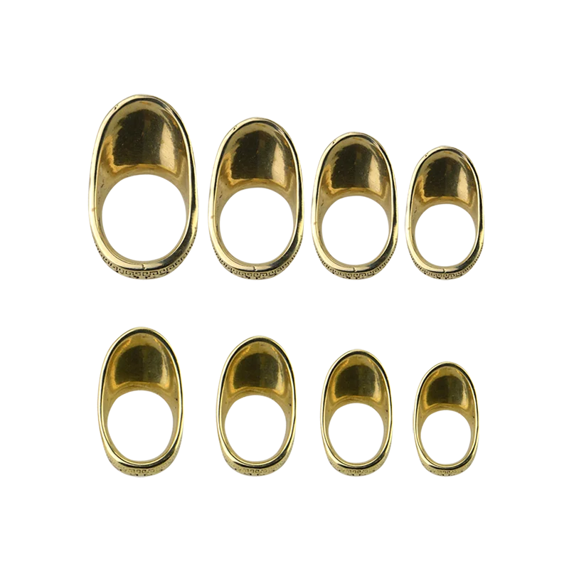 Bague De Protection Pouce Laiton - Pour Tir à L'Arc Traditionnel (Coréen, Chinois, Mongol) - 18 Mm