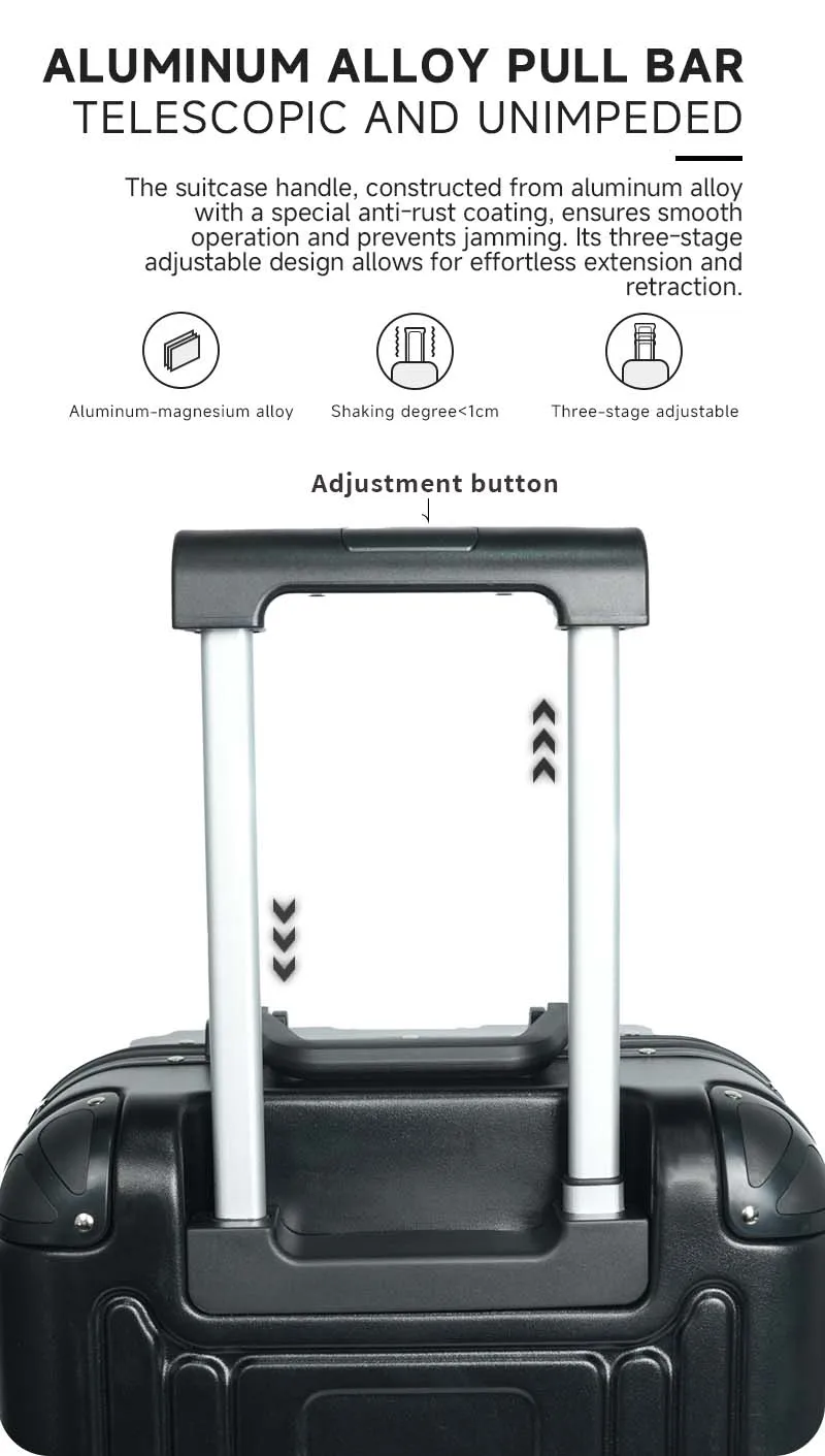 LOY Trolly Smart Suitcase power bank connection