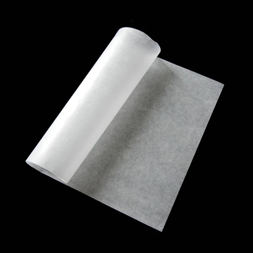 transparent white glassine paper for food