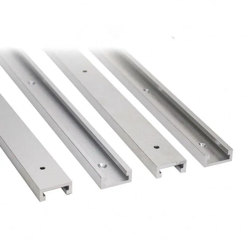 TEBAK W-04 Woodworking Tools 30 Type T-slot T Track Miter Track 80cm 100cm 122cm Chute Track Stop Aluminum Alloy Guide Rail