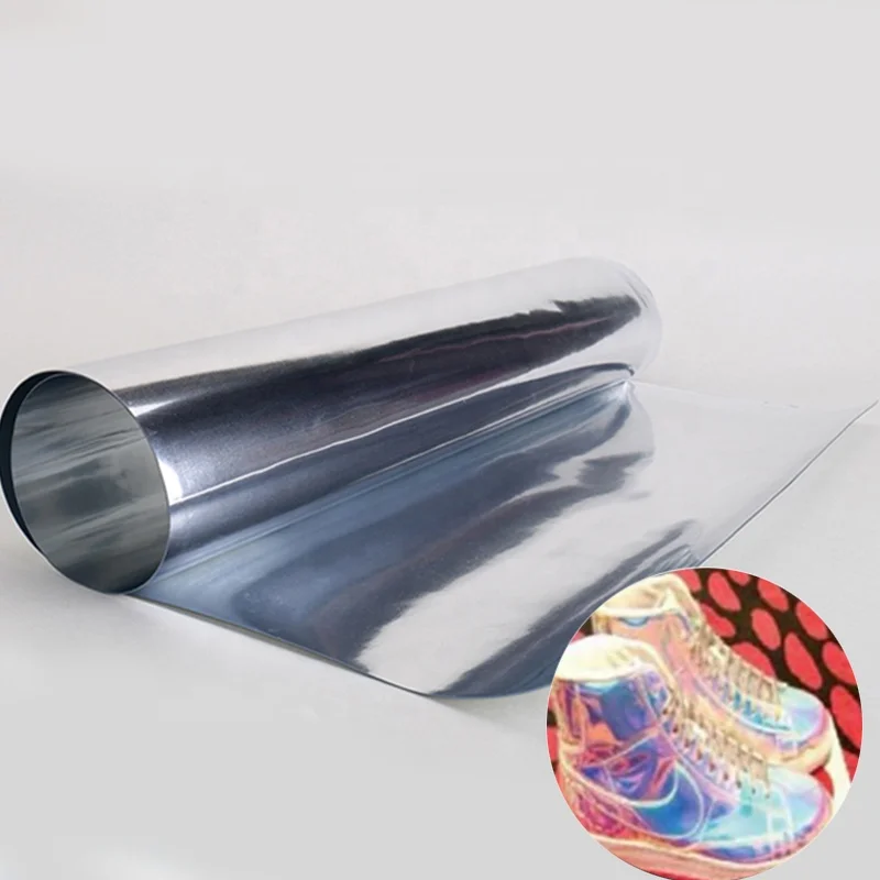 Plating Silver Metalized Pet Film For Shoes And Garment Logo,Silver Film,Me...