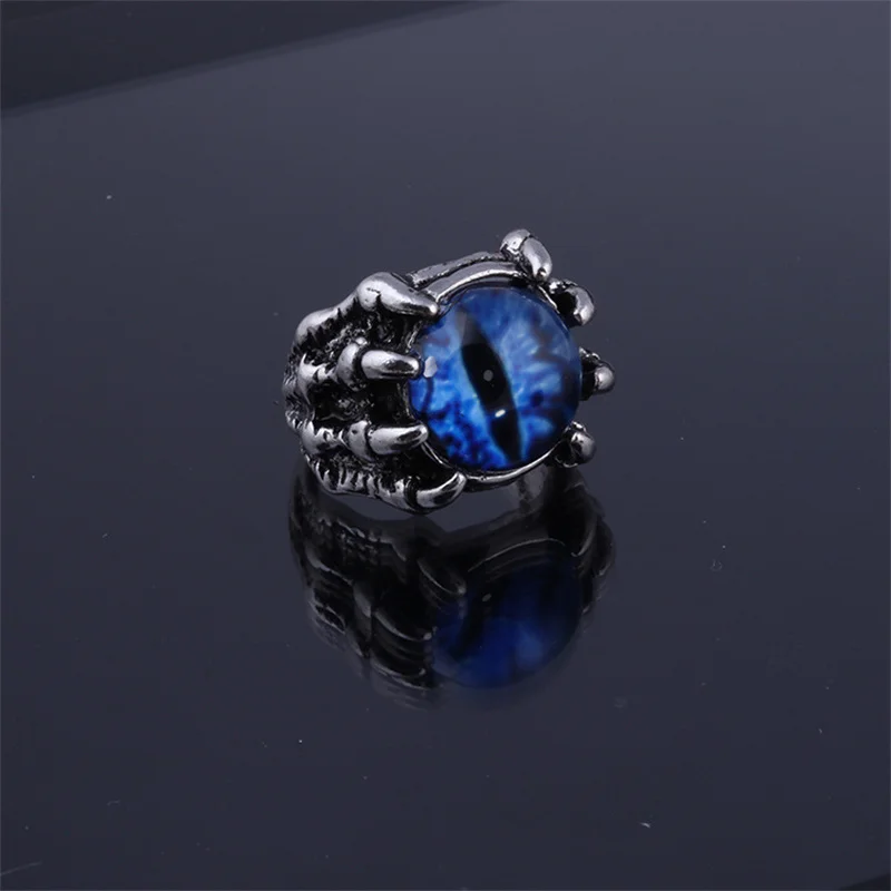 Punk Silver Plated Evil Eye Rings For Men & Women - Oem Available
