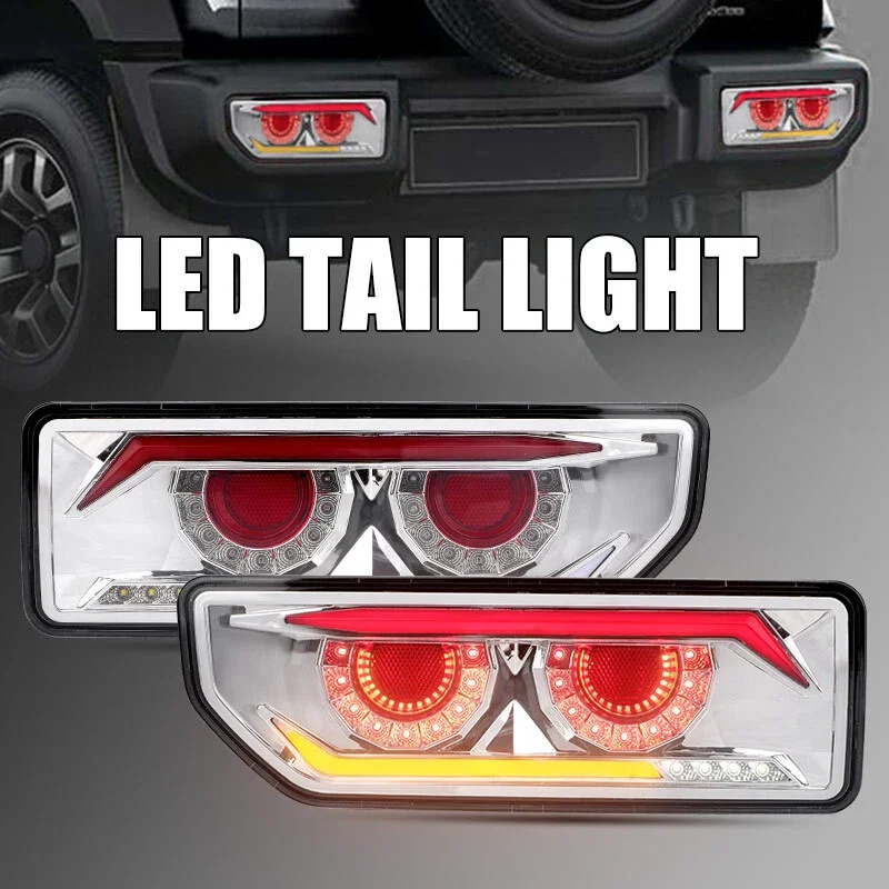 2019-2024 Suzuki Jimny LED Tail Lights - Waterproof & Bright
