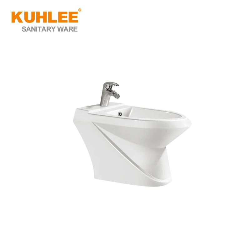 Bathroom Suites Round Shape One Piece Washdown Toilet With Counter Designs Washbasin And Bidet In Set