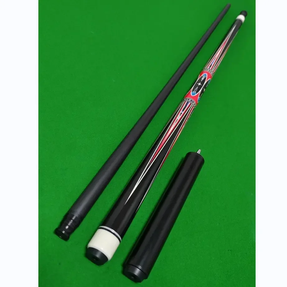 Factory Sell Carbon Fiber Shaft Maple Wood Butt 58" 12.5mm 1/2 Billiard