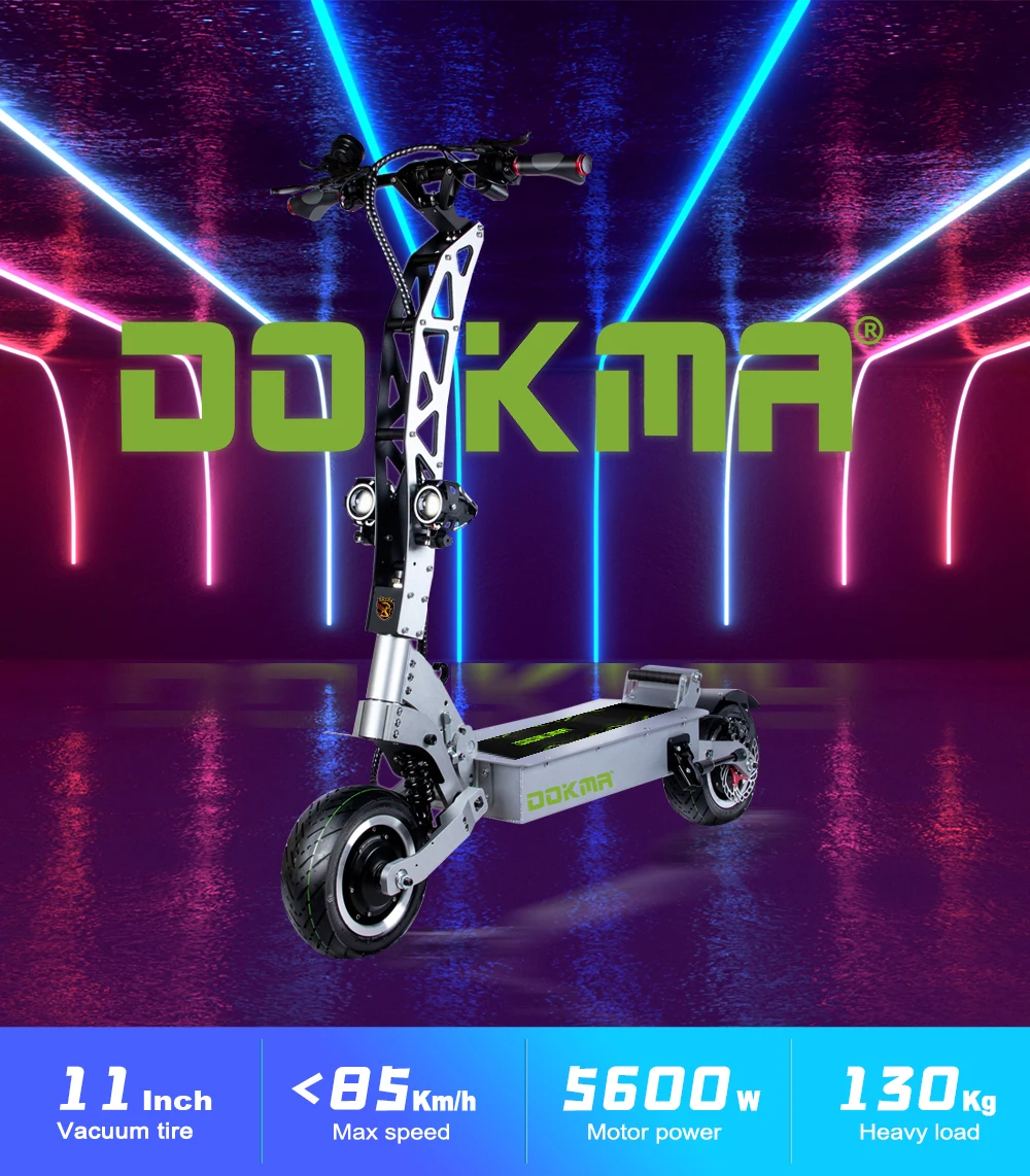 Dokma D-NOVA assis moto électrique pour adulte 72v 10000W 100-110 km/h 2  roues sur route ville pneu scooter électrique
