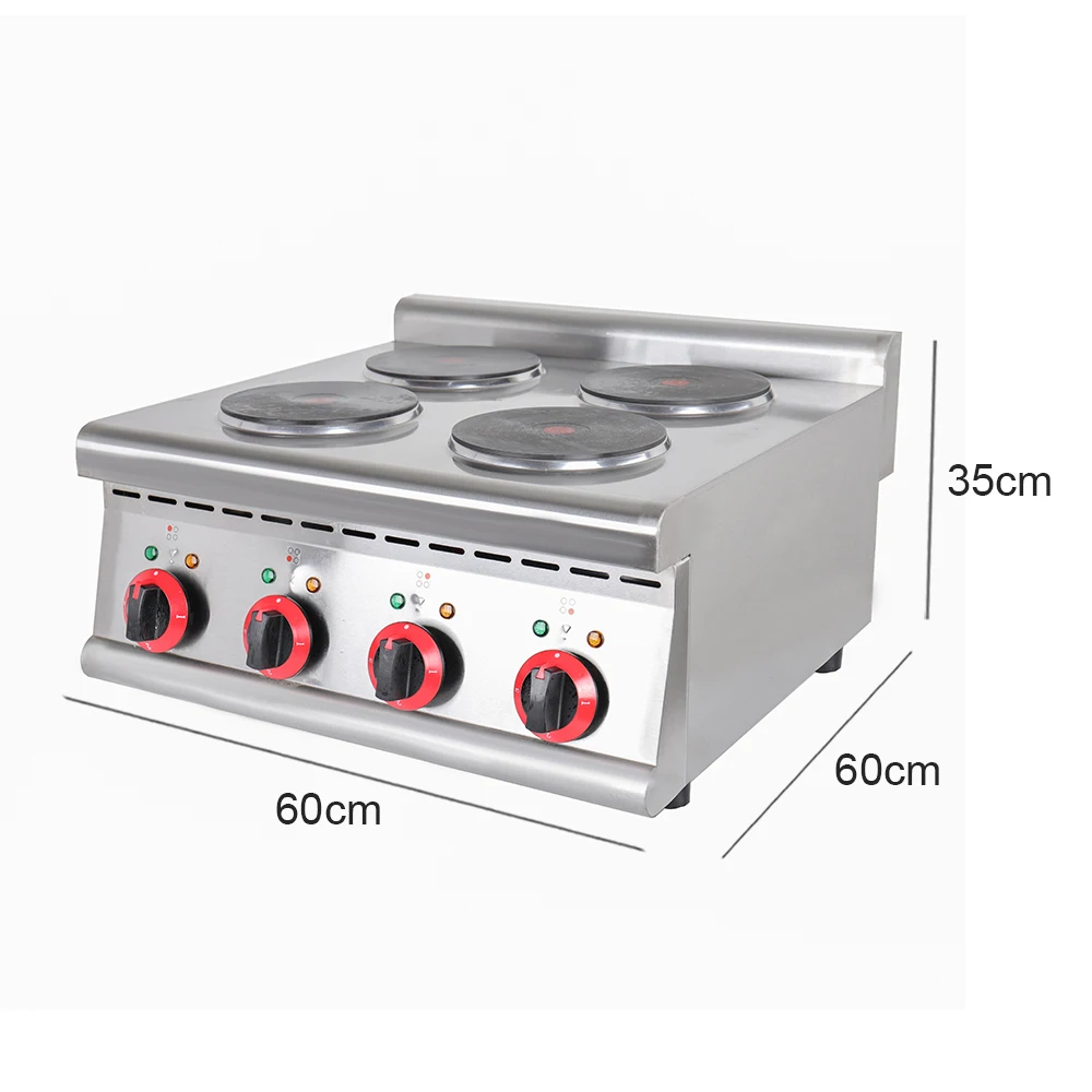 4 Burner Flat Commercial Induction Cooker Oem Stove Tabletop Hot Plates
