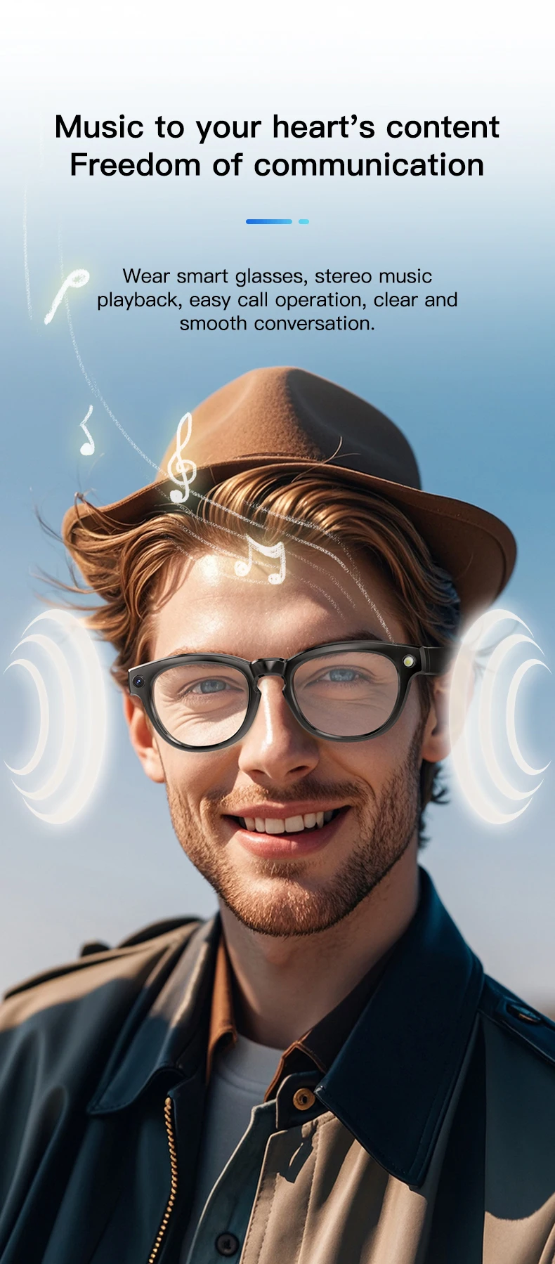 If you are searching for a supplier of a product with perfect quality control and highly competitive prices, which gives you an advantage in expanding your local market, then contact us now!  Competitive suppliers of  2026 GS380 Smart Wearable Headset with Camera AI Photo Flashlight Video Auto Color Change Lens Pedometer Distance Smart Glasses