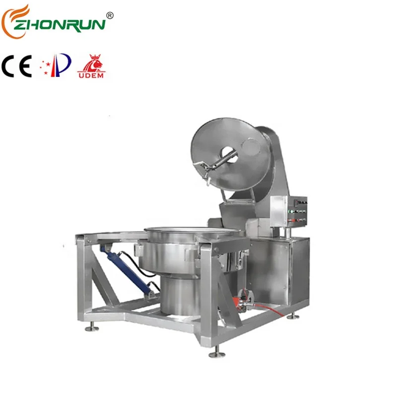 Hot Selling Commercial industrial automatic caramel spherical electromagnetic popcorn machine with high quality