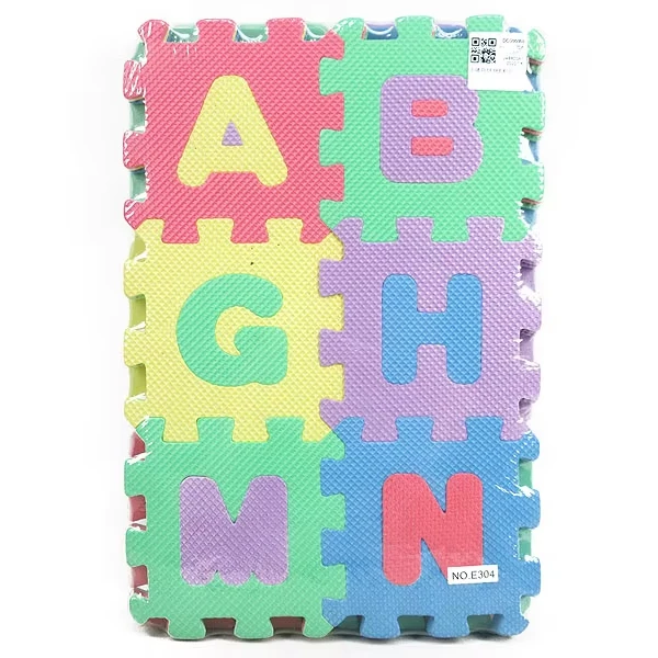 Jinming 36pcs EVA Foam Puzzle with Alphabet and Number Floor Mat Educational Toy for Baby