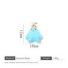 Sky blue penguin