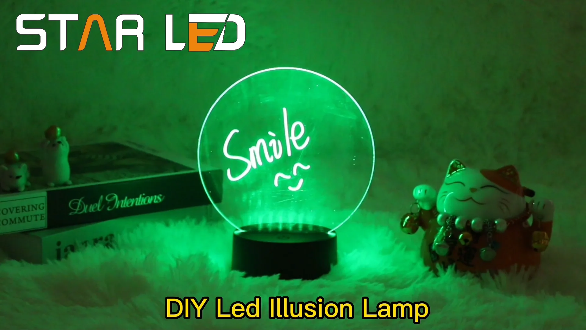 Erasable Writing Board Creative Diy Rgb Led Memo Message Luminous Note