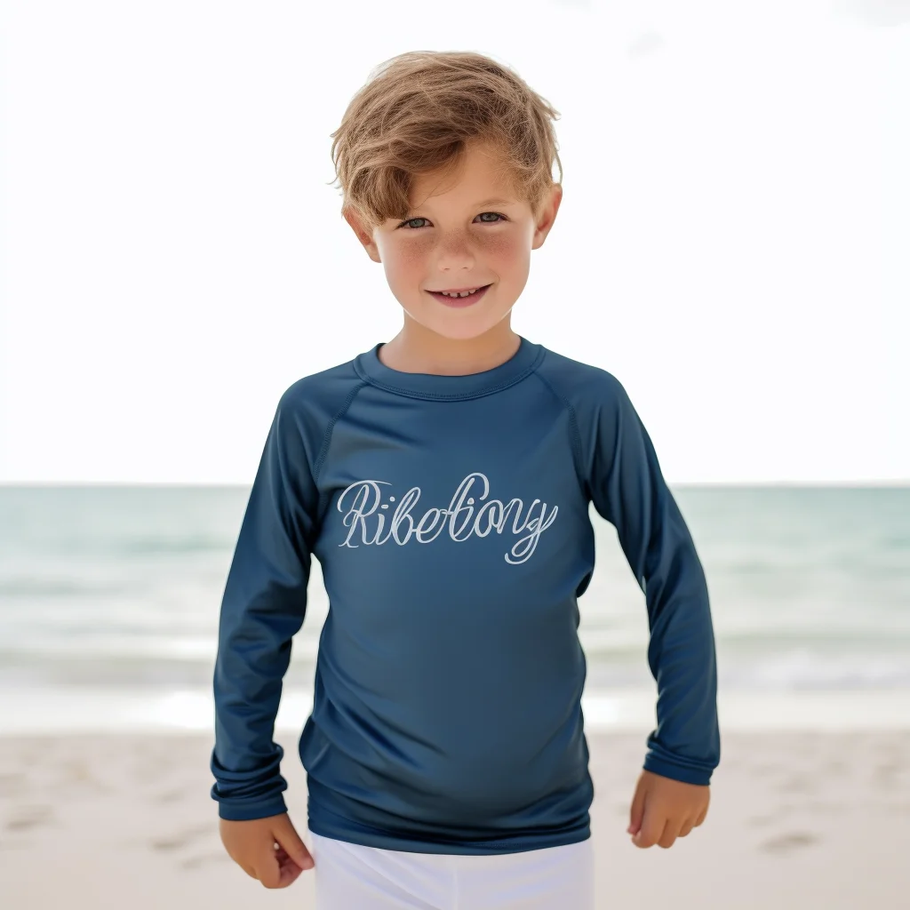 Custom Sublimation Printed UV Protection Compression Shirts Bjj Mma Rash Guard Kids Rash Vest Rashguard