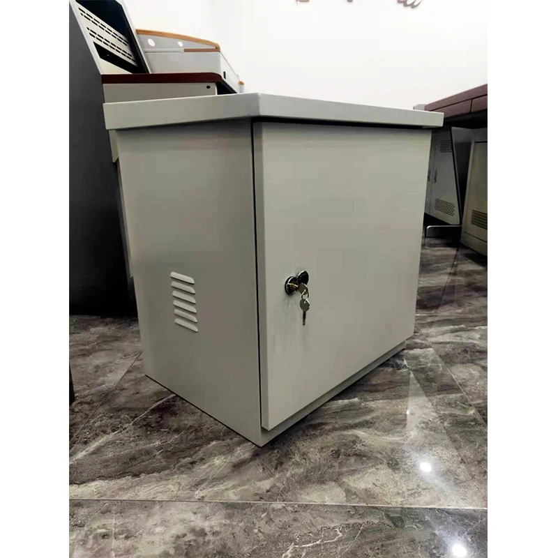 IP55 19" Simple Network Telecom Enclosure Outdoor Server Rack 6U 9U 10U 12U 15U Wall Mount/Floor Standing Network Cabinet