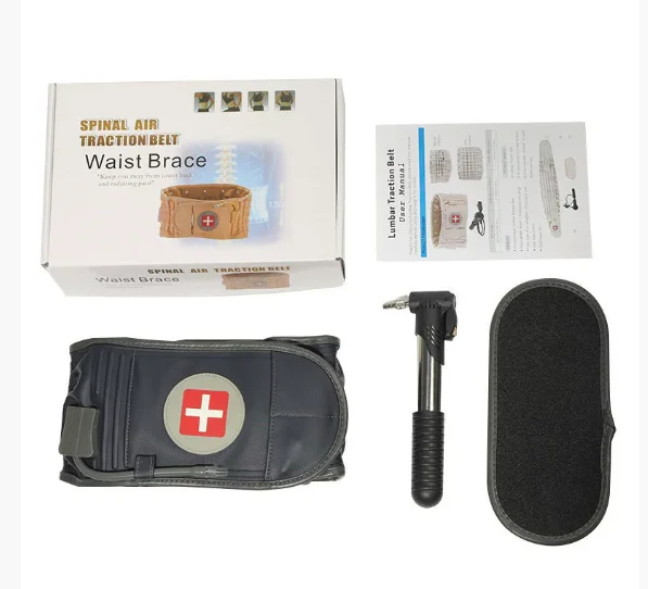Aofit Decompression Back Belt Waist Brace Lumbar Support Belt Waist Support for Lower Back Pain Relief Back Traction Device