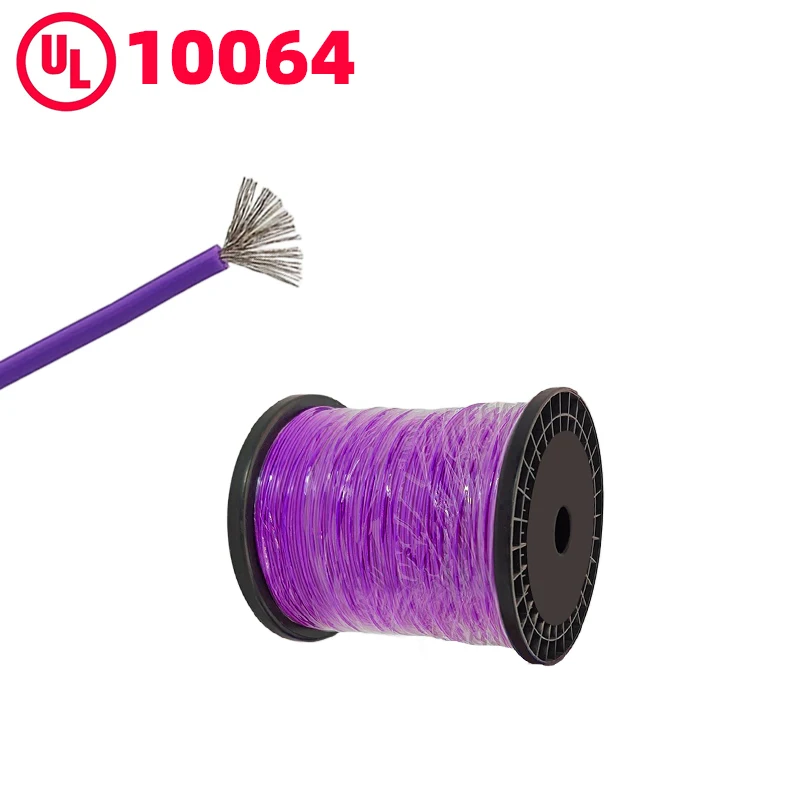 UL10064 Custom 10 12 14 AWG FEP Wire Cable 30V AC Stranded Quality Certification Solid Overhead Application Roll Rubber