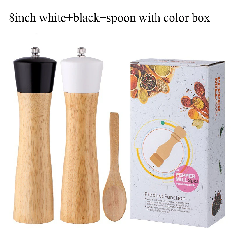 Buy Wholesale China Salt And Pepper Mills, Salt And Pepper Grinder Make By  Bamboo, Kinds Of Design And Color & Salt Grinder at USD 2