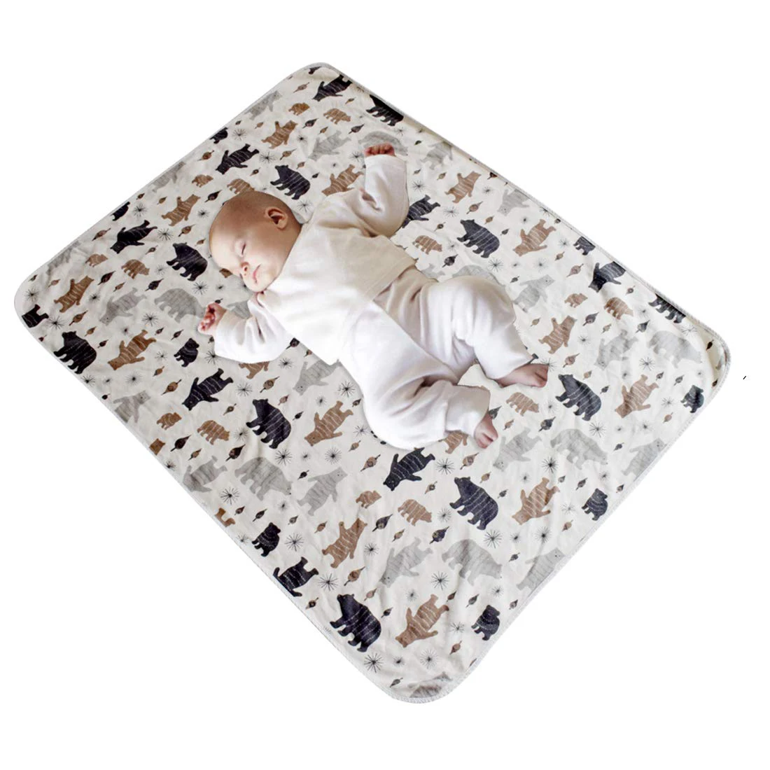 Printed Washable Bed Pad