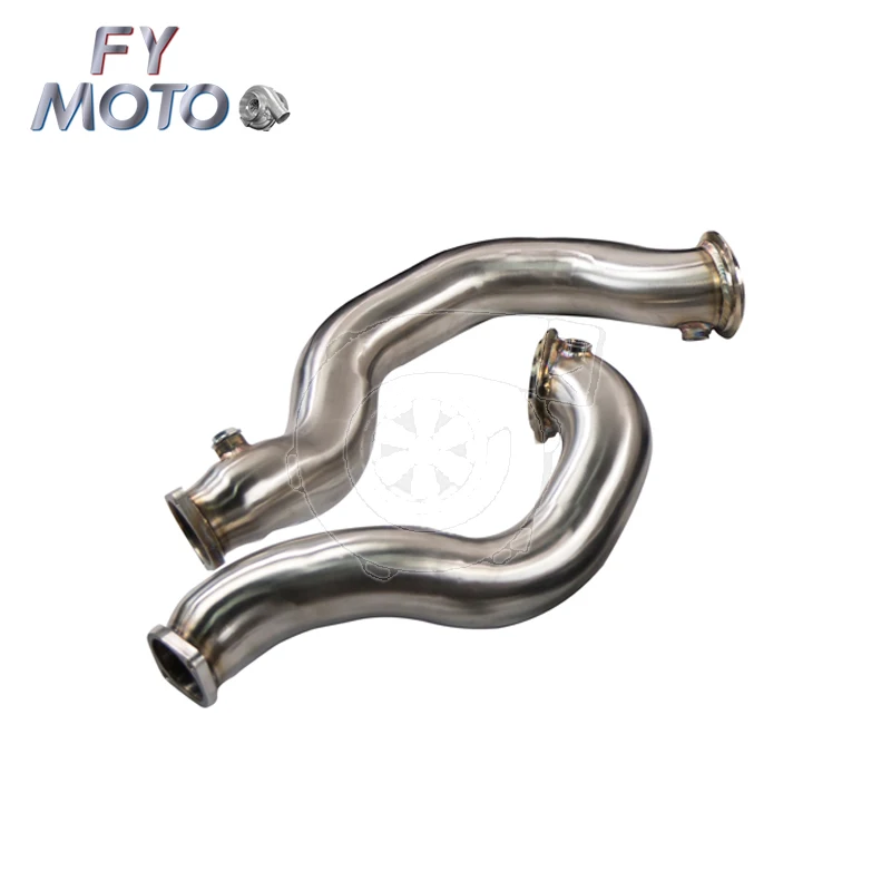 Exhaust Downpipe+intercooler+charge Pipe+inlet Hose Fit For N54 135i