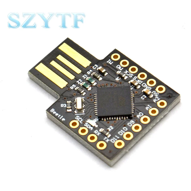 Pro Micro Beetle Keyboard Development Board Mini USB ATMEGA32U4 Module with Pin DC 5V for Kits and Expansions