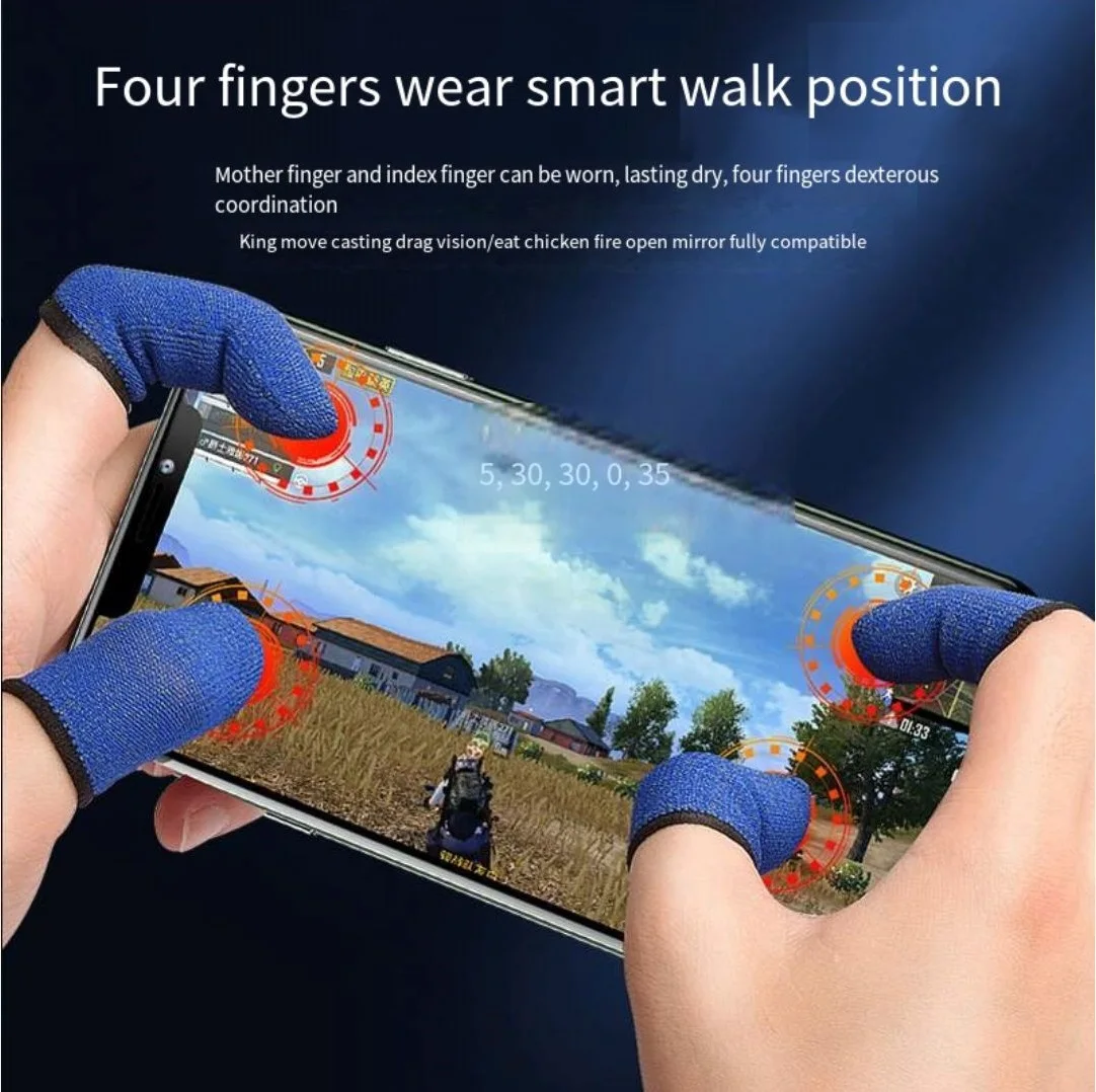 Взрывчатый куриный артефакт для мобильных игр, пальцевые игрушки King of glory, мобильная игра, пальцевые напальчники, Нескользящие и потостойкие