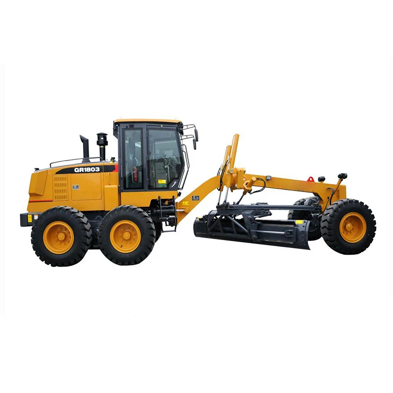 HP180 Mini Road Construction Machinery - Motor Grader GR1803 With Hydraulic Pump