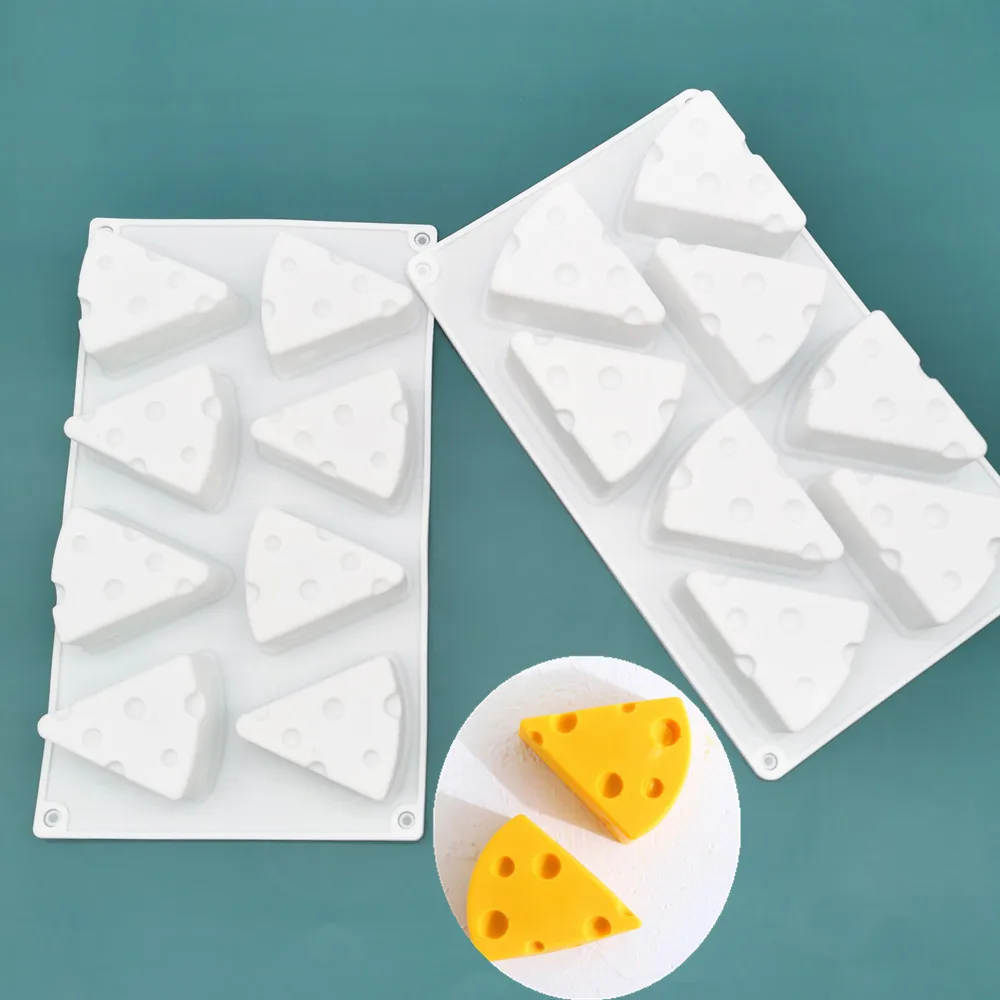 Silicone Cheese Chocolate Ice Cream Mousse Cake Mold Aromatherapy Baking Plaster Tools