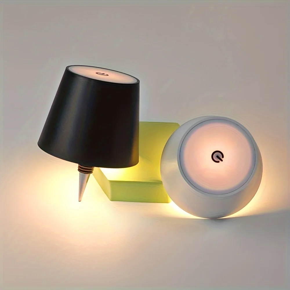 Decor Outdoor Touch Control Led Table Lamp Usb Charge Hotel Dining Wine Bottle Cordless Table Party Lighting Table Lamp
